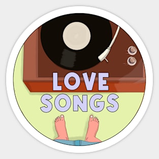 Love Songs Sticker